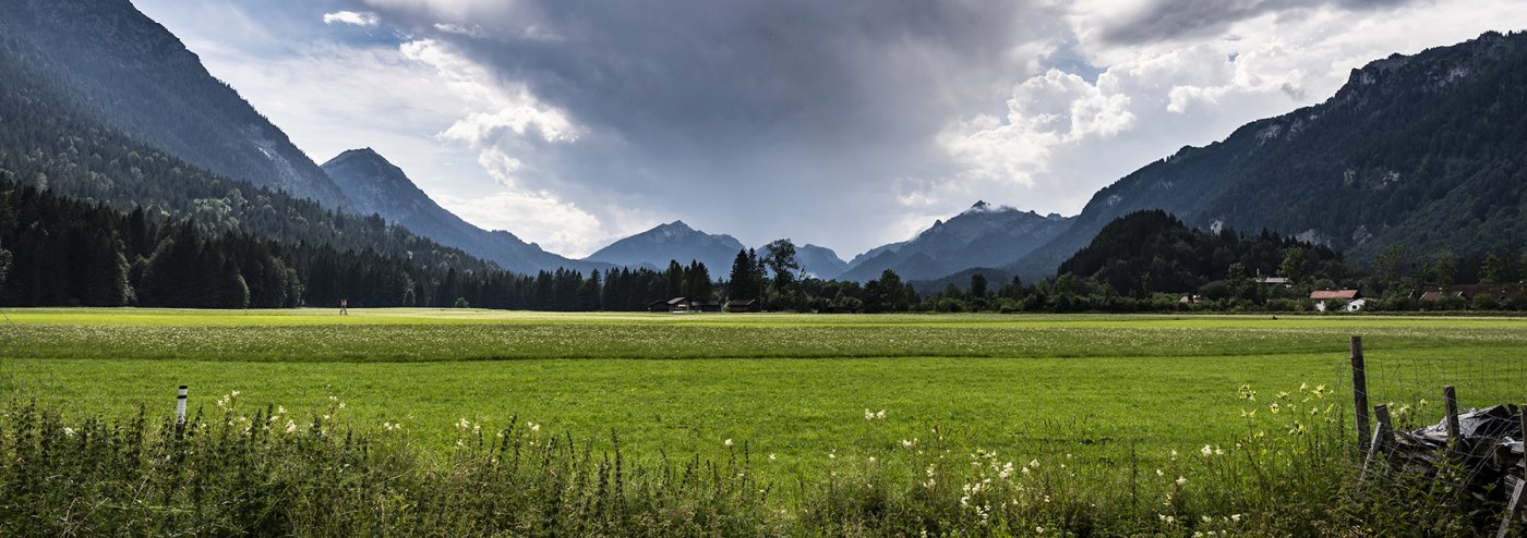 Alps grassland Garmisch